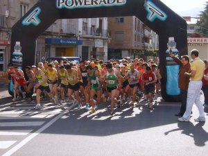 Salida Media Maratón Ciudad de Béjar