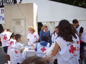 Durante la banderita de 2012 en Béjar